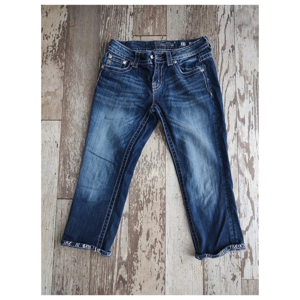 Miss me cropped jeans